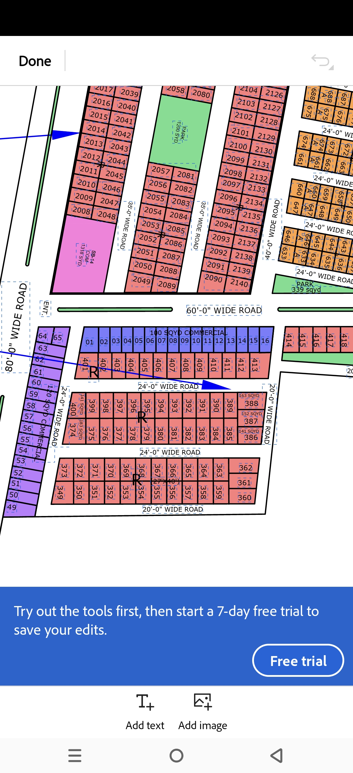 R/386 Corner Executive Block  North Town Residency  image 2