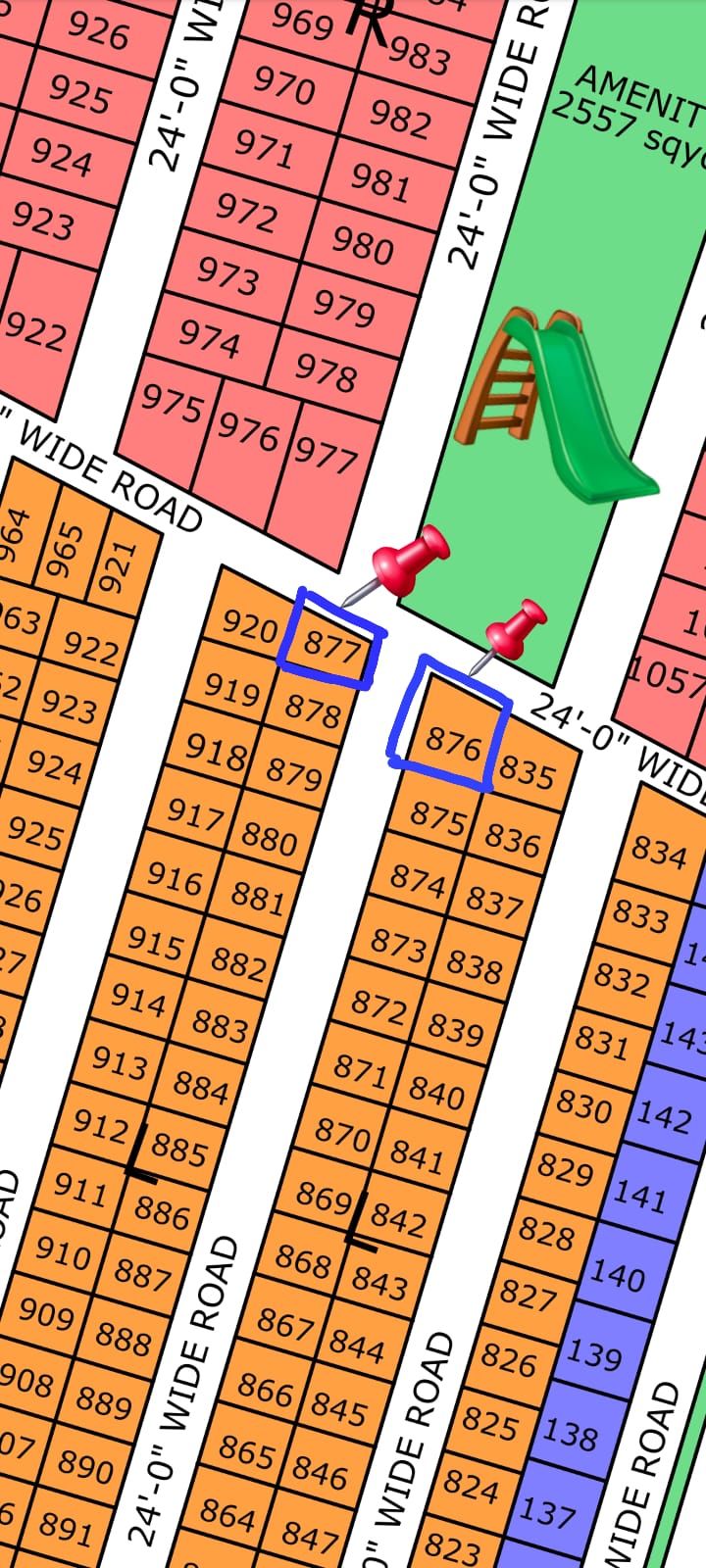 L/876 Gold Block North Town Residency image 1